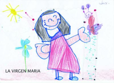 la virgen maria
